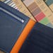Personalized Alligator Leather Wallet: Handmade Exotic Navy Billfold