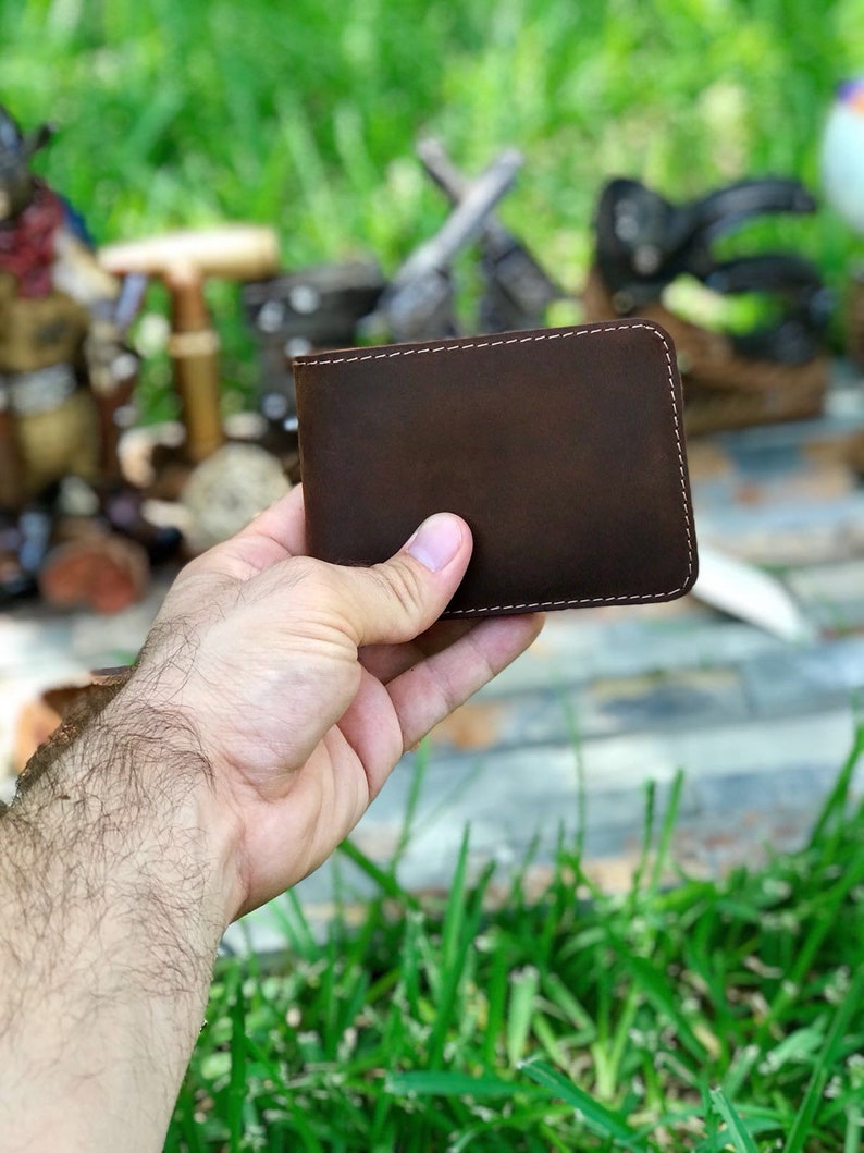 Leather Wallet•Wallet•Man Leather Wallet•Minimalist Wallet•Personalize Wallet•Leather Anniversary•Slim Leather Wallet•Man Wallet