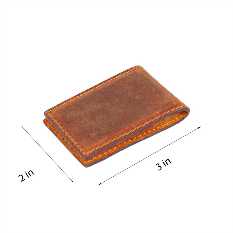 Money clip leather wallet, Slim leather wallet, Slim wallet, leather money clip, slim wallet, minimalist wallet, card wallet groomsmen gift