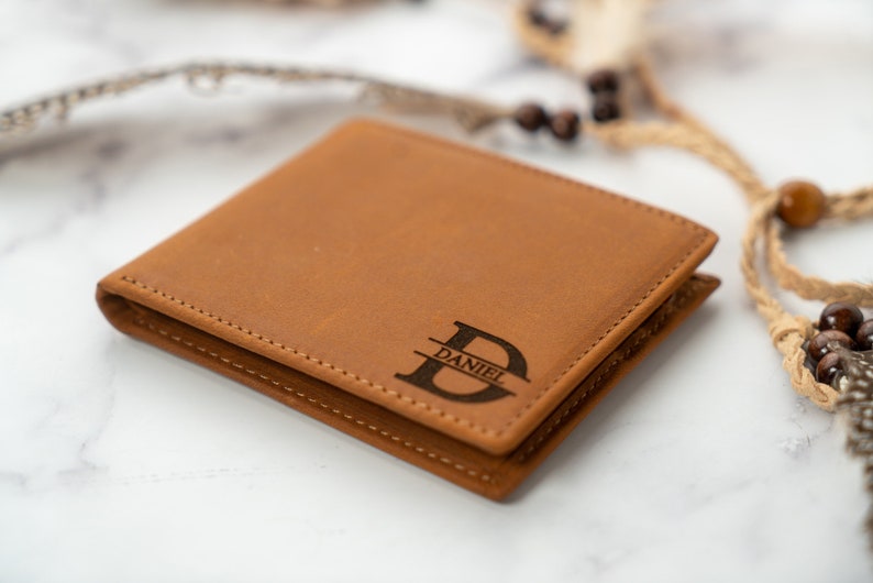 Christmas Gift for Him, Personalized Wallet, Mens Wallet, Engraved Wallet, Custom Wallet, Leather Wallet,Boyfriend Gift For Men,Gift for Dad
